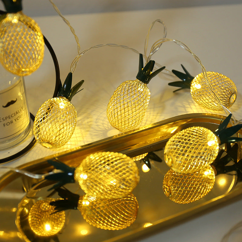 Gele Art Deco LED Lichtslinger – USB – Warme Sfeerverlichting (20 LED’s)