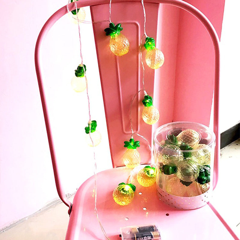 Gele Art Deco LED Lichtslinger – USB – Warme Sfeerverlichting (20 LED’s)