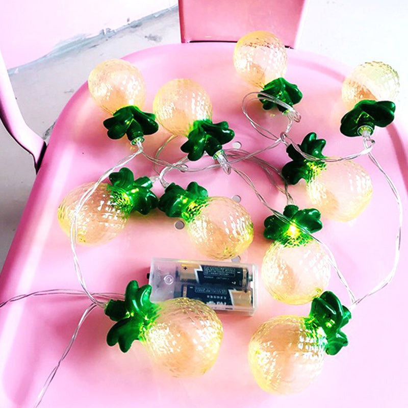 Gele Art Deco LED Lichtslinger – USB – Warme Sfeerverlichting (20 LED’s)