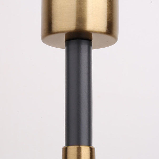 Retro Tafellamp – Metaal & Stoffen Kap, E26 Fitting, 45 cm Hoog