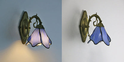 Designer Wandlamp van Glas en IJzer – Meerdere Kleuren