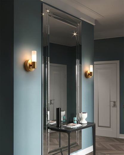 Lario - Elegante Wandlamp van Messing met Energiezuinige LED Verlichting