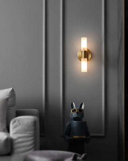 Lario - Elegante Wandlamp van Messing met Energiezuinige LED Verlichting