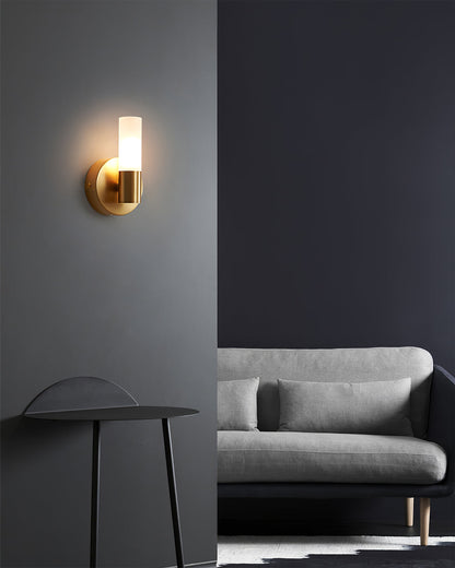 Lario - Elegante Wandlamp van Messing met Energiezuinige LED Verlichting