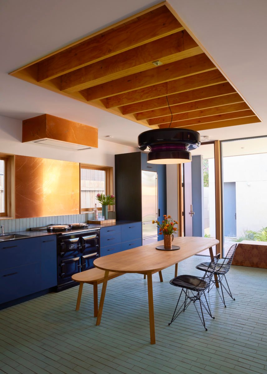 Retro LED Hanglamp van Glas & Metaal