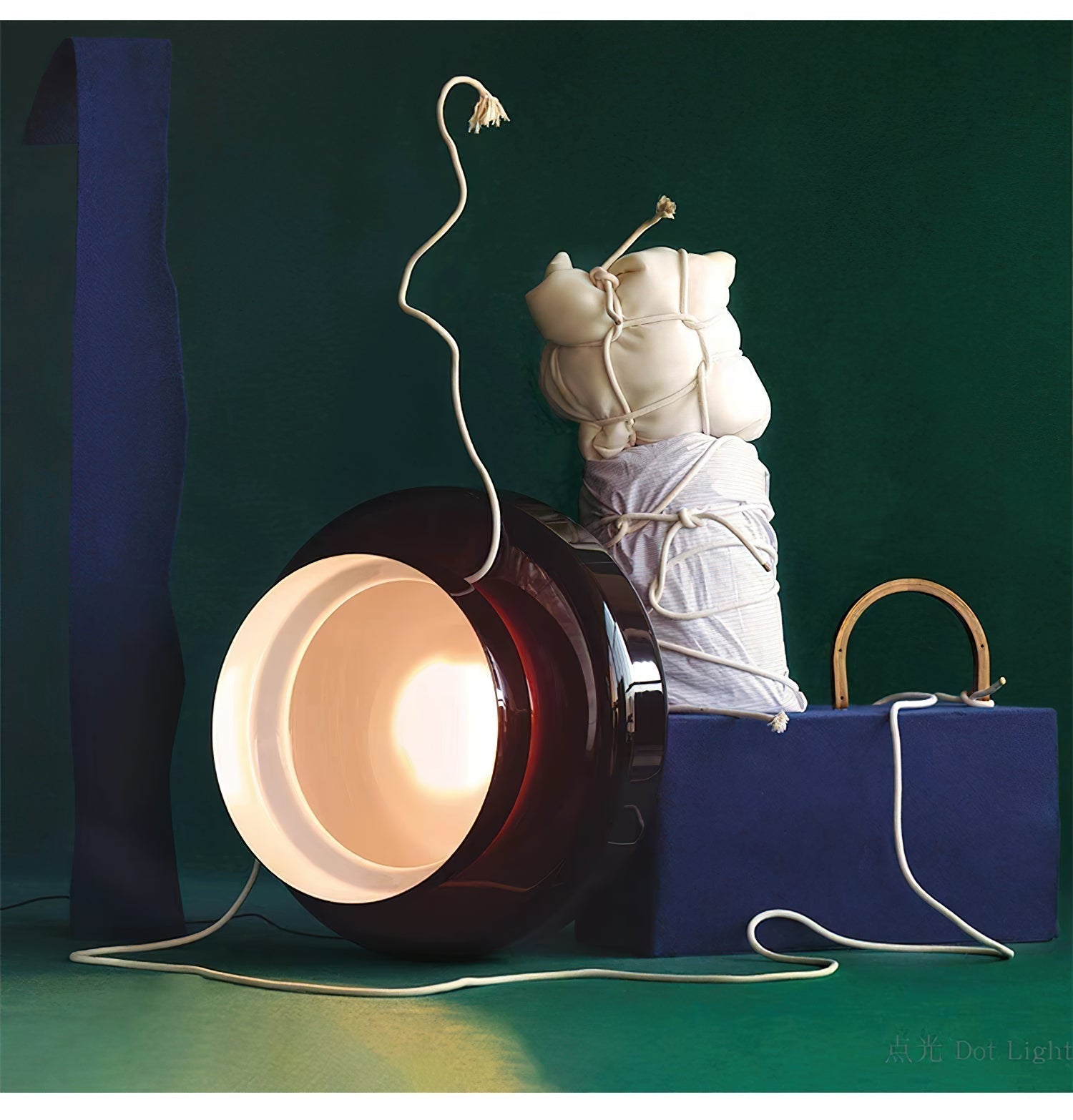 Retro LED Hanglamp van Glas & Metaal