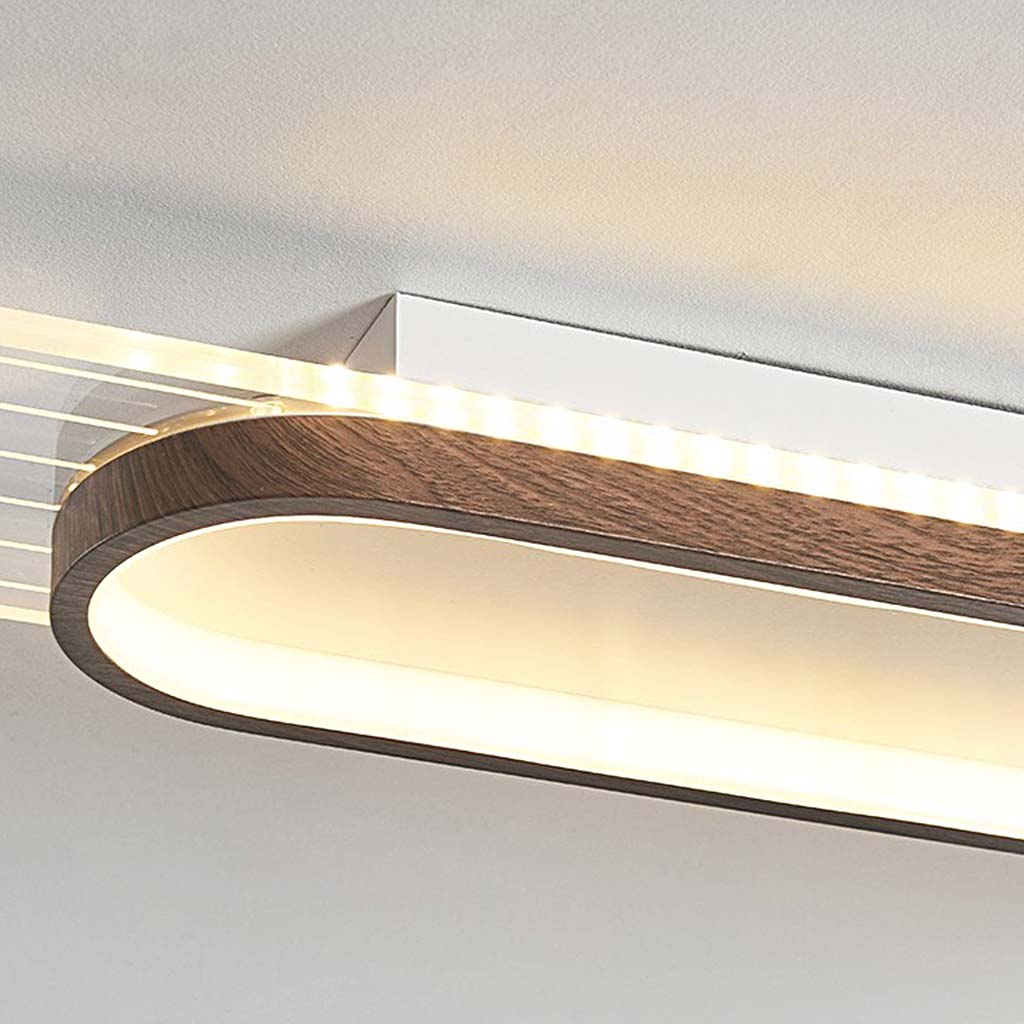 Moderne elegant oval taklampe