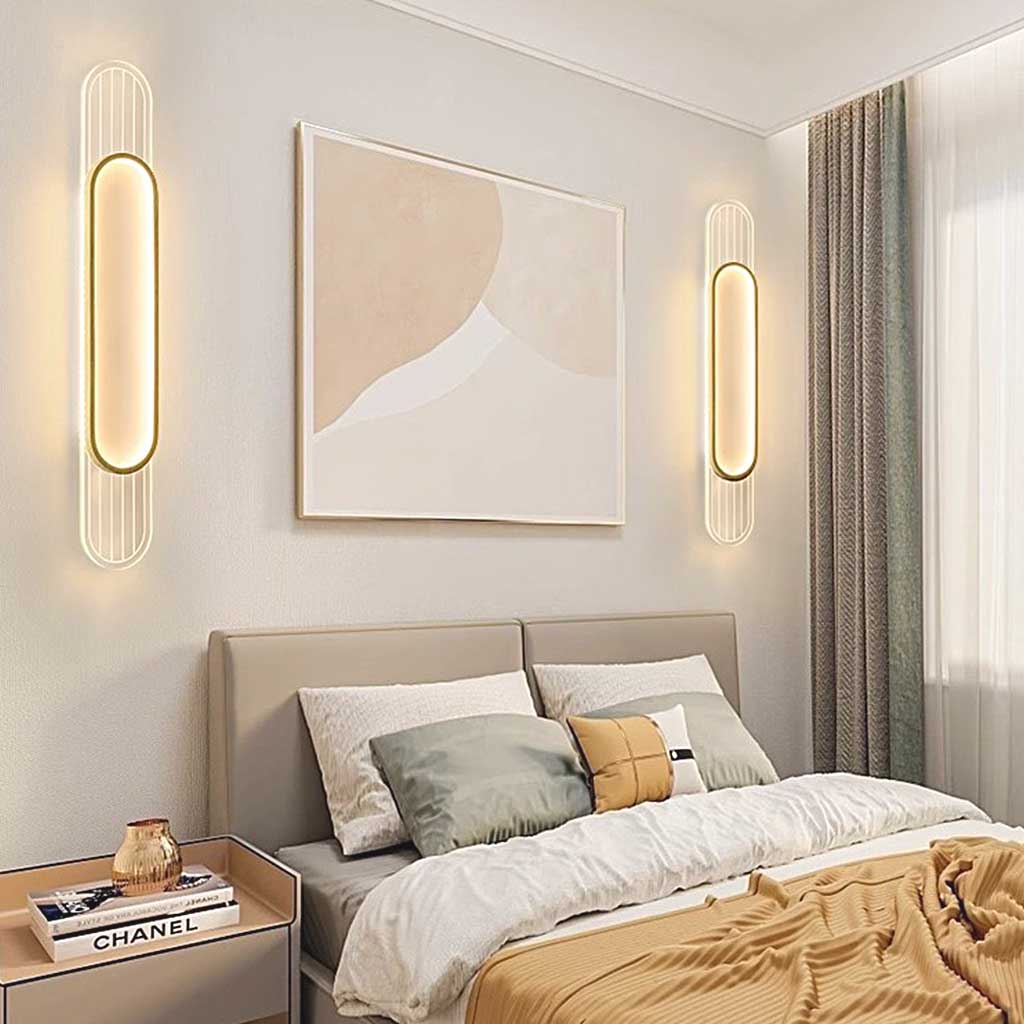 Moderne elegant oval taklampe