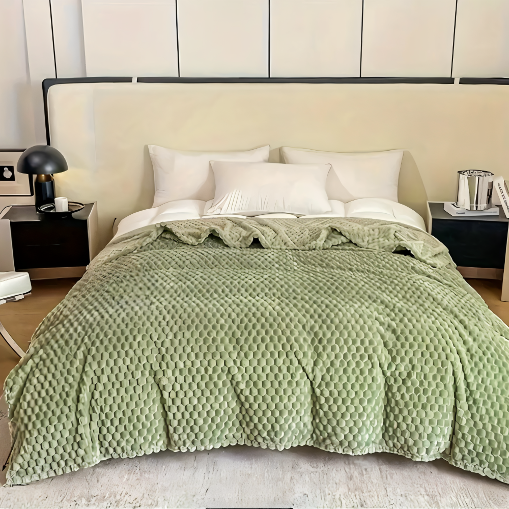 Luxe Pluche Fleece Deken – Ultiem Comfort