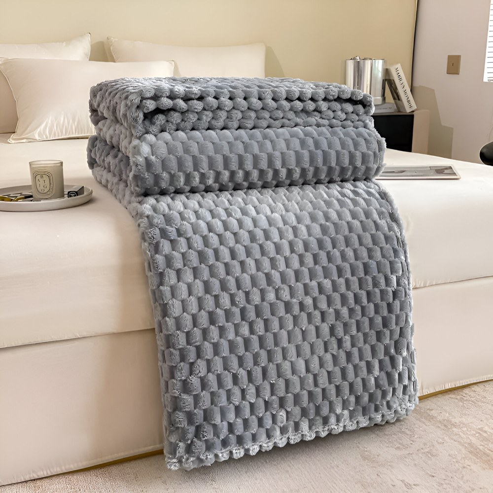 Luxe Pluche Fleece Deken – Ultiem Comfort