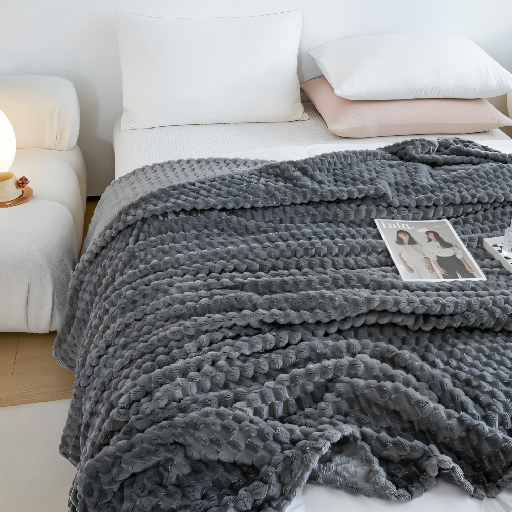 Luxe Pluche Fleece Deken – Ultiem Comfort