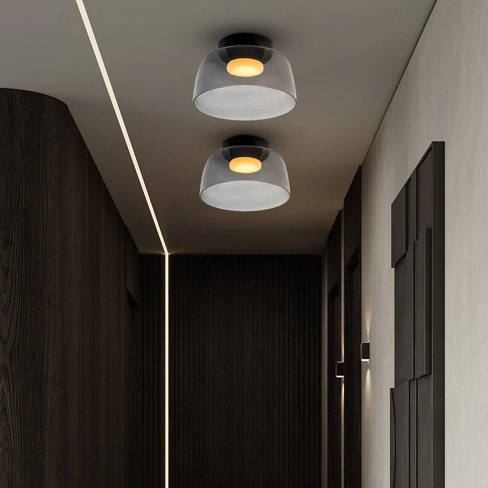 Moderne Designer Glas Plafondlamp