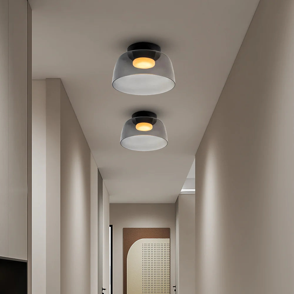 Moderne Designer Glas Plafondlamp