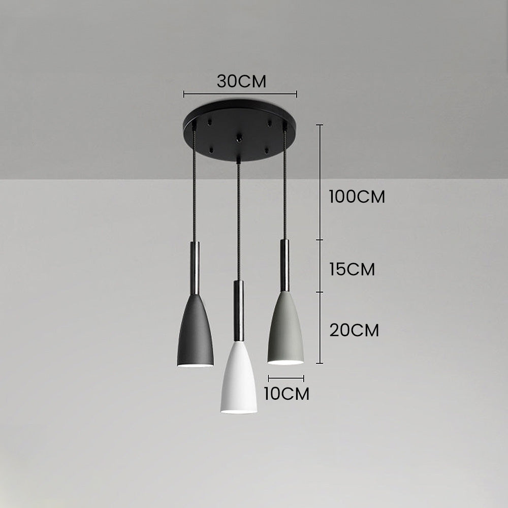 Skandinavisk Glass Taklampe med Tidløs Skandinavisk Eleganse