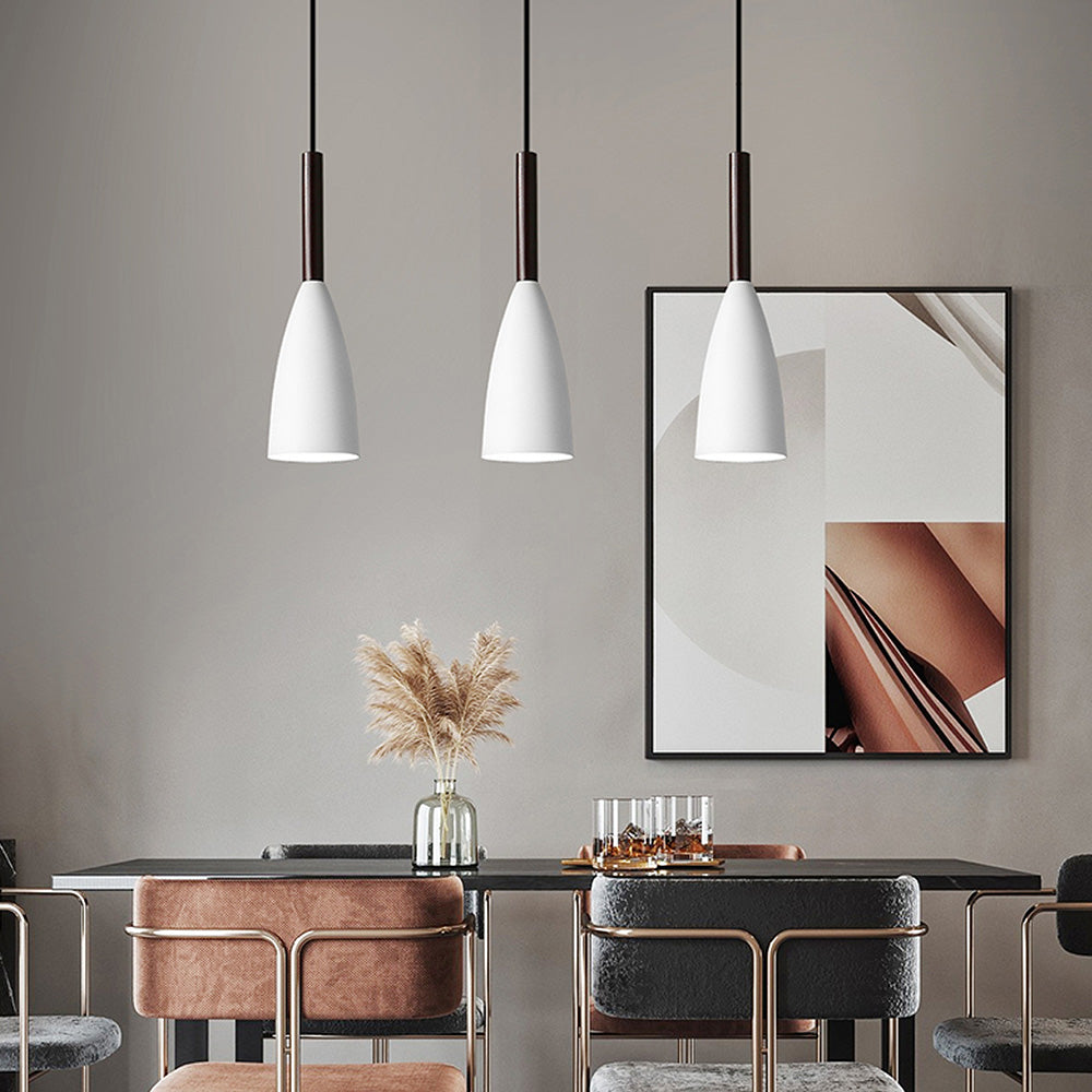 Scandinavische Glazen Hanglamp met Tijdloze Scandinavische Elegantie