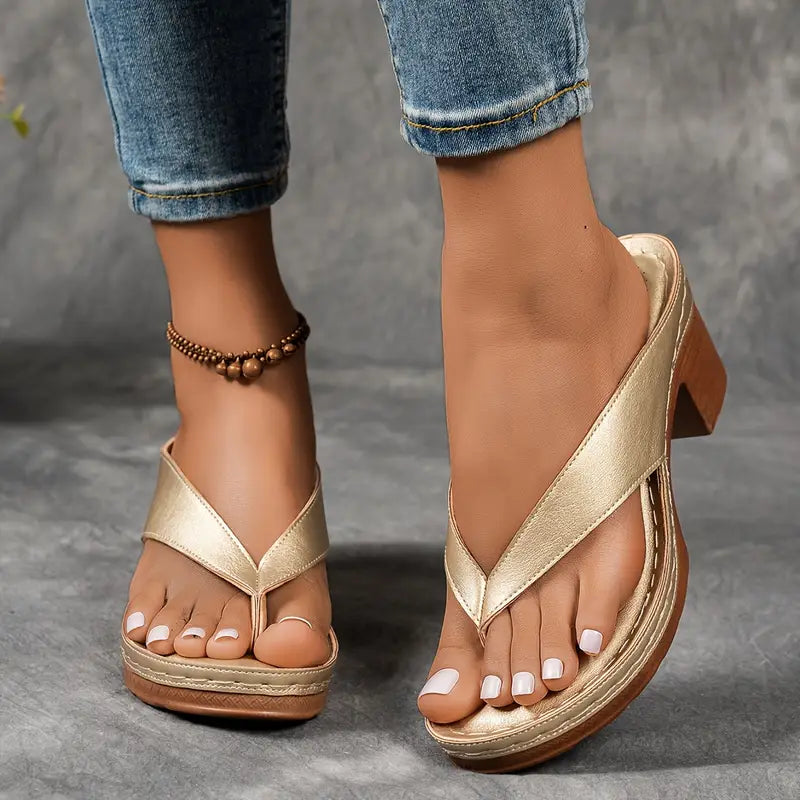 Laluna® |  Orthopedische Slipper met Hak