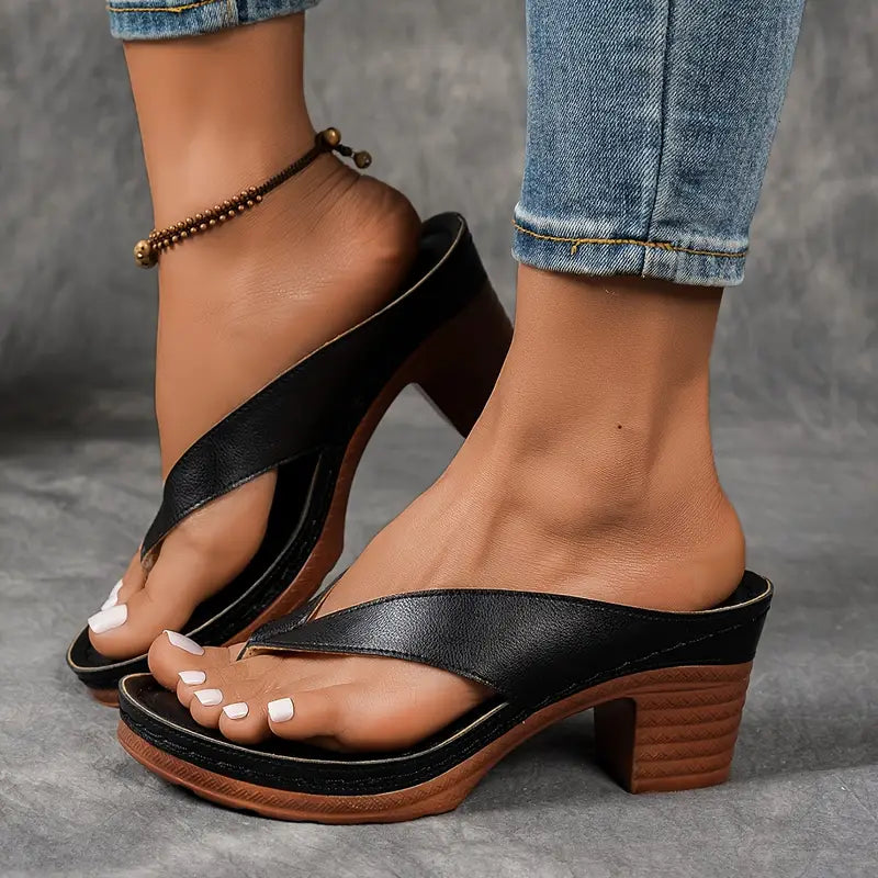 Laluna® |  Orthopedische Slipper met Hak