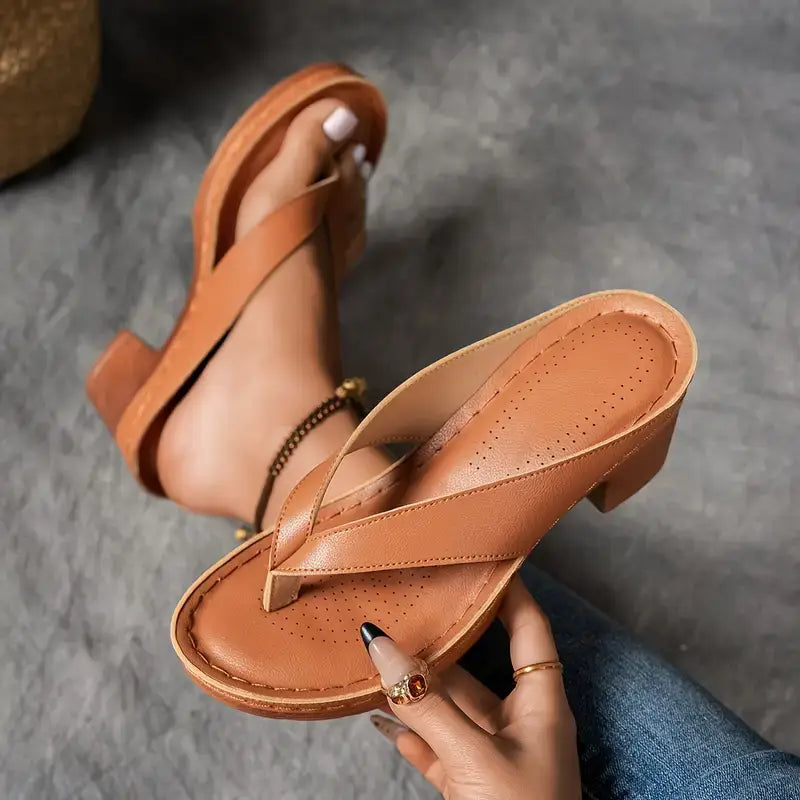 Laluna® |  Orthopedische Slipper met Hak