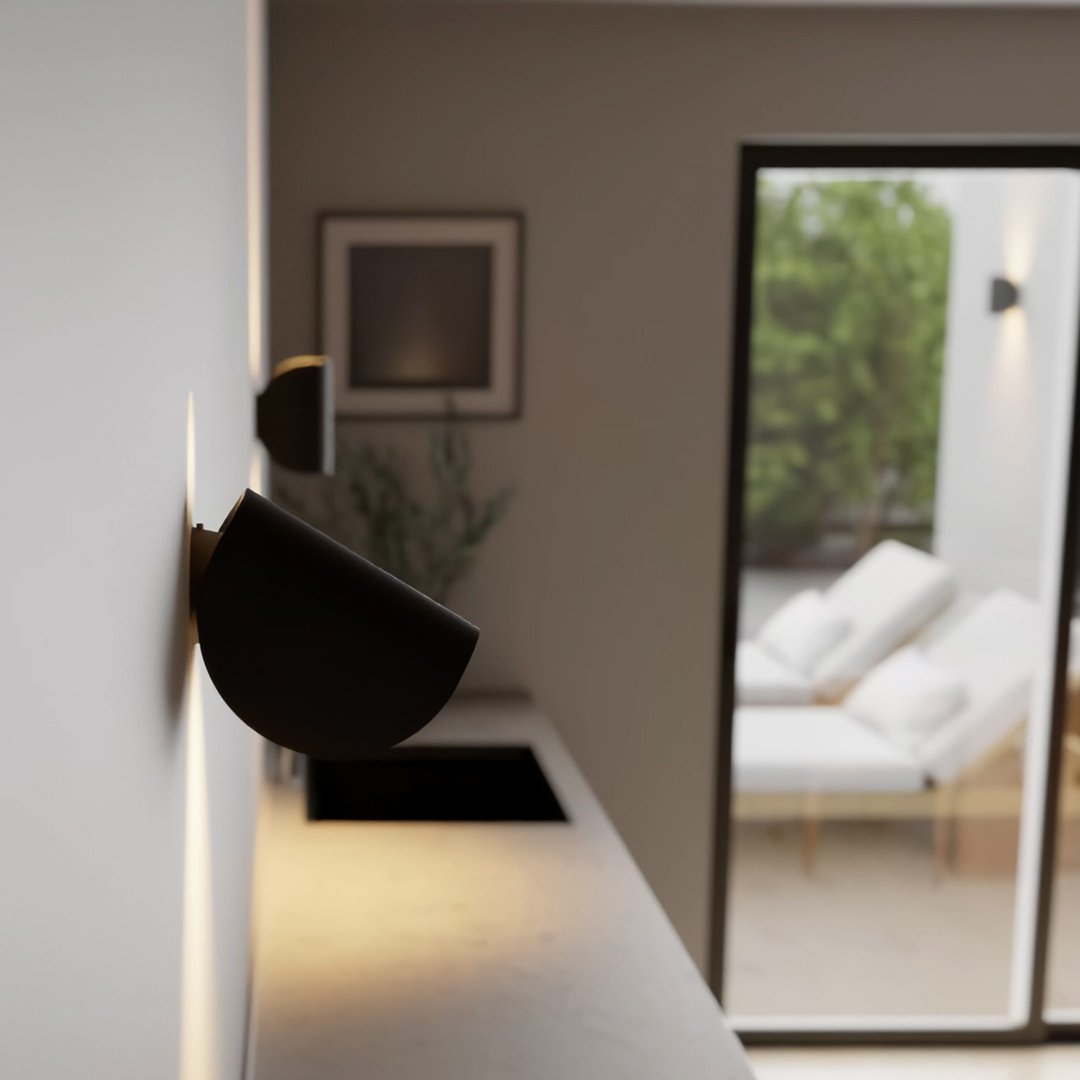 Draaibare LED Wandlamp voor Flexibele Verlichting Binnen & Buiten