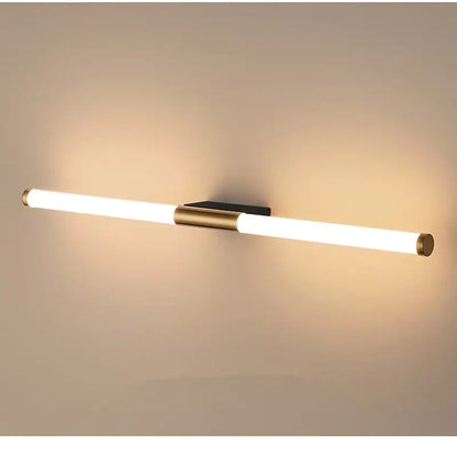 Fiora - Moderne lineaire LED wandlamp van roestvrij staal en acryl