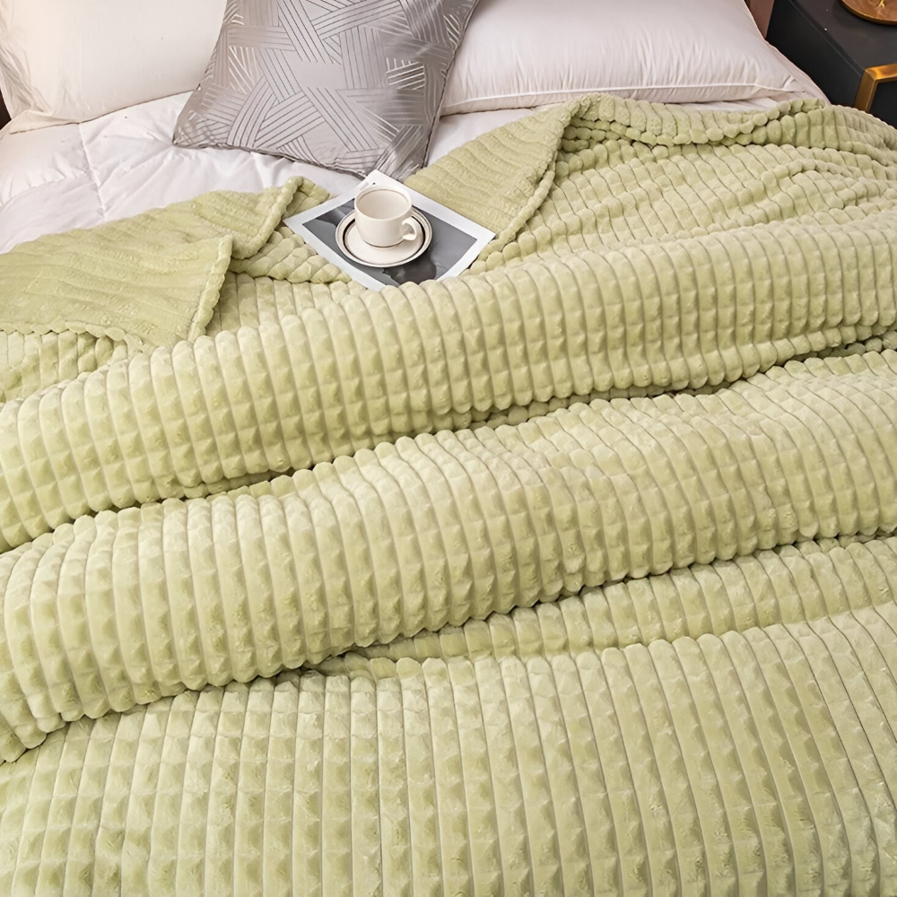 Warm Winter Deken – Ultra-Zachte Structuur Koraal Fleece Deken