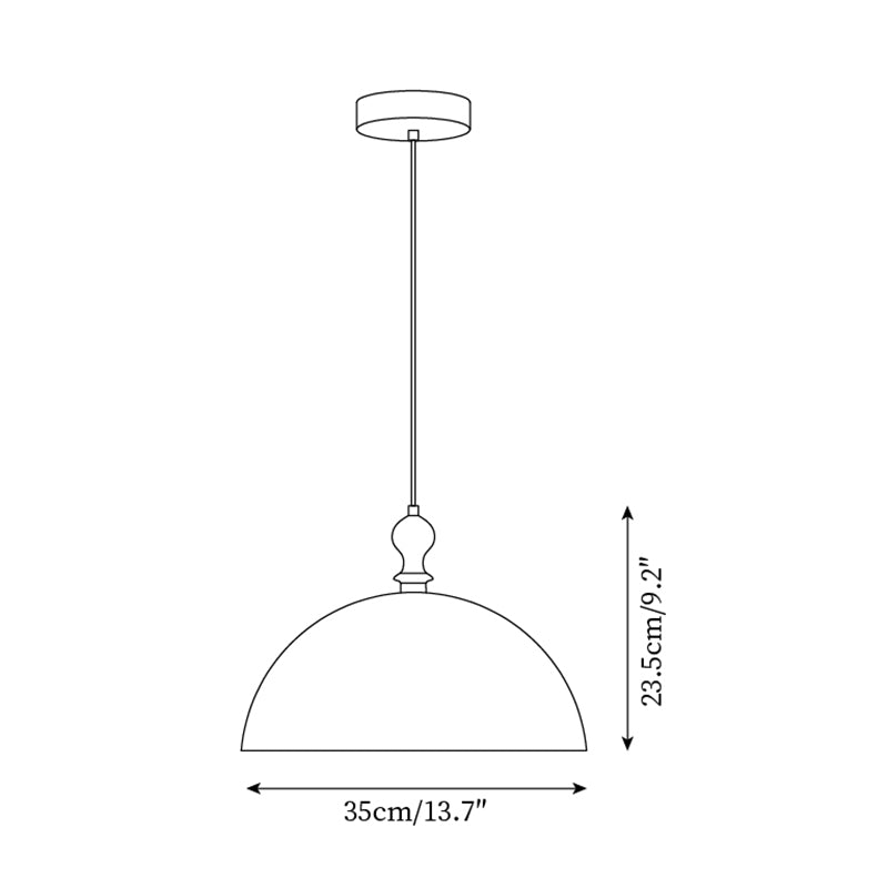 Hanglamp van Walnoothout & Acryl – Klassiek & Modern
