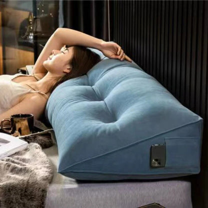 Comfort Wedge Pillow – Ergonomisch Wigkussen voor Rug- en Nekondersteuning