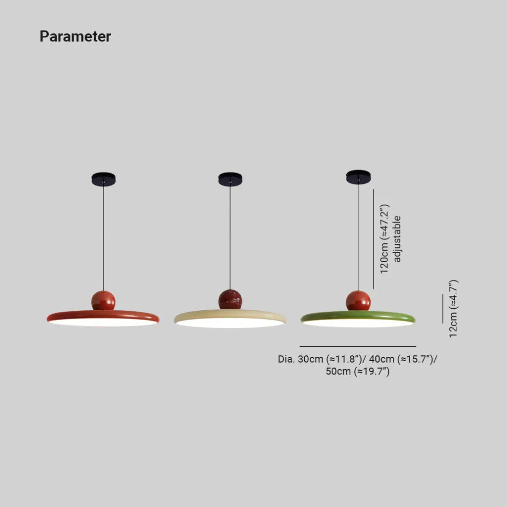 Scandinavische Design Hanglamp met Kleurrijke Metalen Afwerking en LED Verlichting