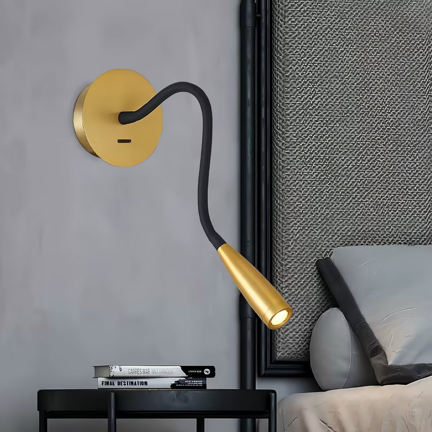 Rota – Verstelbare Wandlamp met Geïntegreerde LED & Draaibare Lampkop