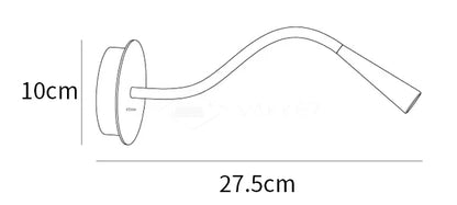 Rota – Verstelbare Wandlamp met Geïntegreerde LED & Draaibare Lampkop