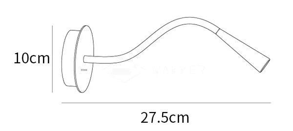 Rota – Verstelbare Wandlamp met Geïntegreerde LED & Draaibare Lampkop