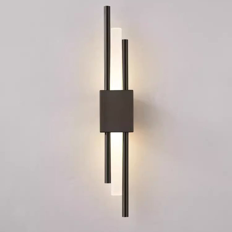 Moderne Gouden LED Wandlamp | Minimalistische Wandlamp Voor Slaapkamer & Woonkamer