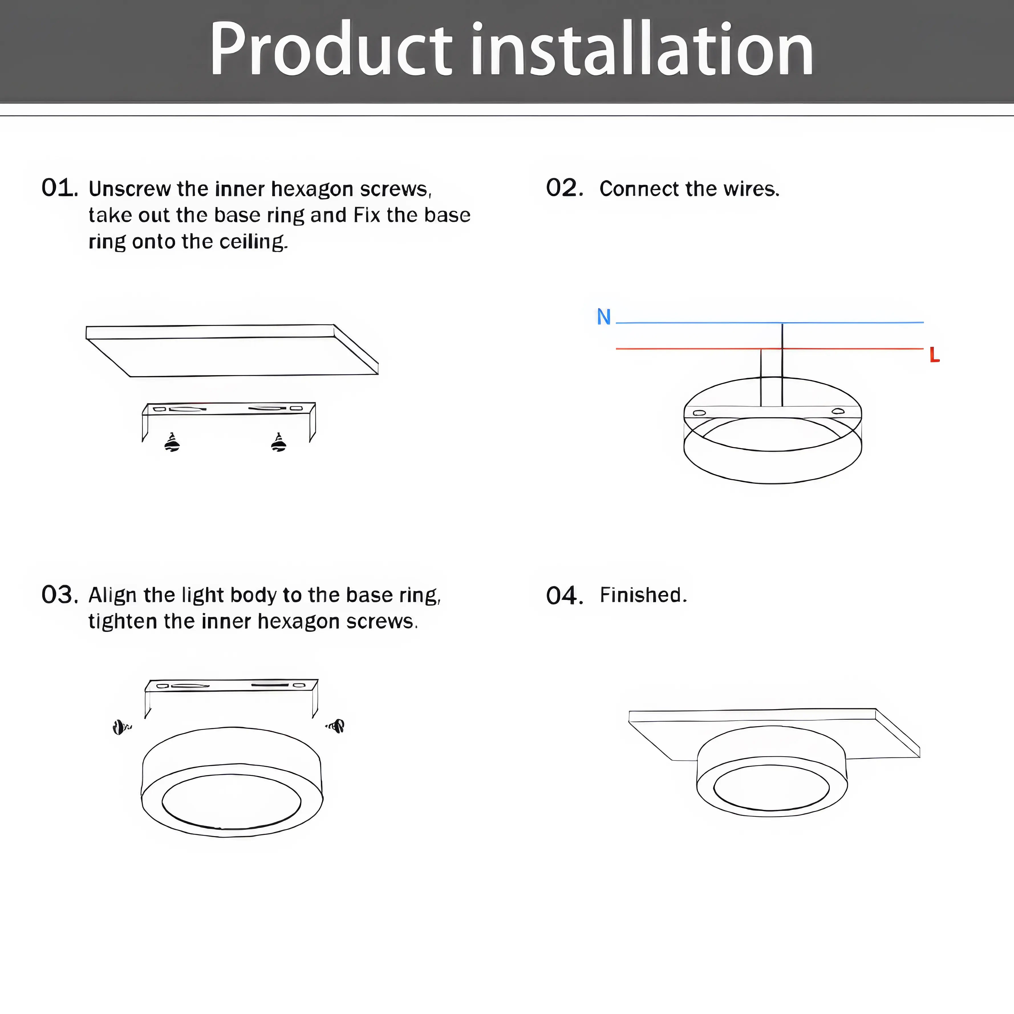 Ultradunne LED Inbouwspot met Energiezuinige Verlichting