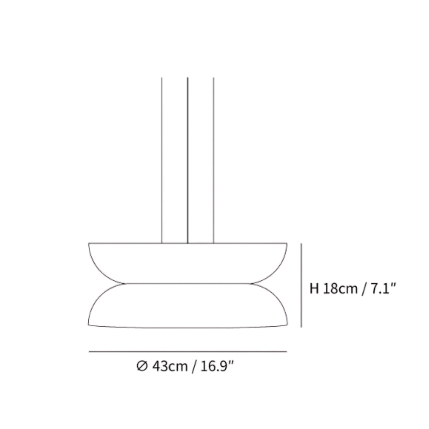 Glazen LED Hanglamp met Modern & Sfeervol Design