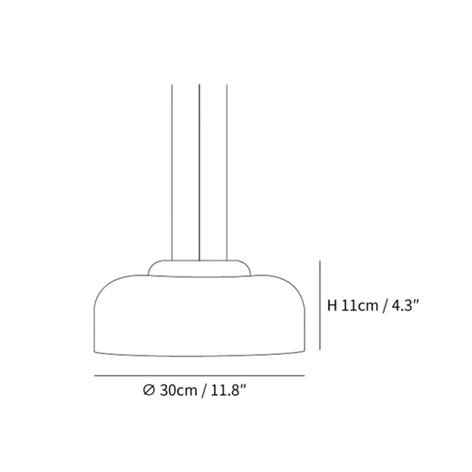 Glazen LED Hanglamp met Modern & Sfeervol Design