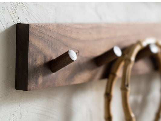 Minimalistische Houten Kapstok – Handgemaakt, Zen-Inspired & Duurzaam
