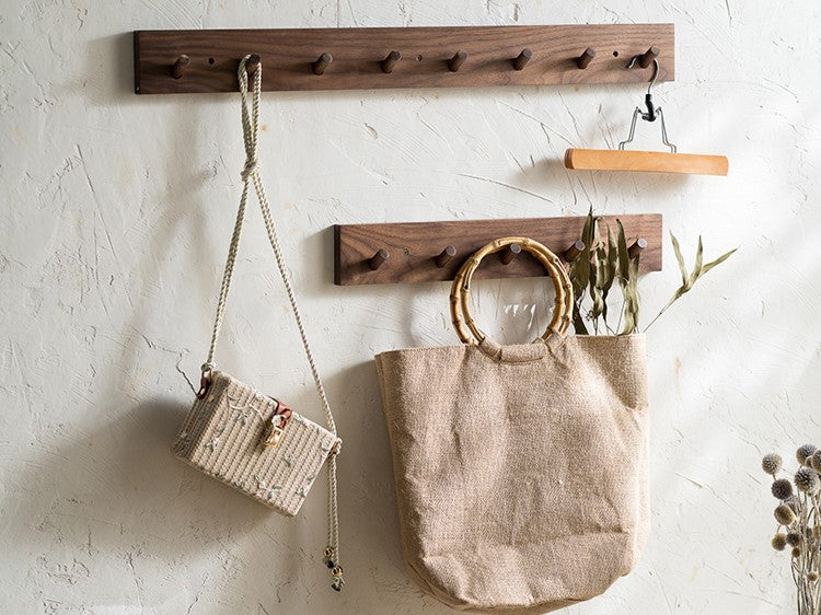 Minimalistische Houten Kapstok – Handgemaakt, Zen-Inspired & Duurzaam