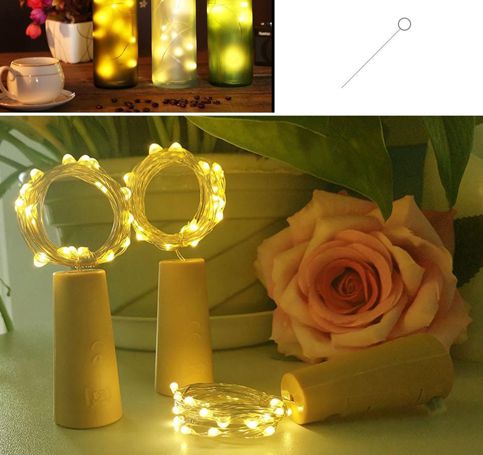Koperen LED Sfeerverlichting – Magische Lichtketting