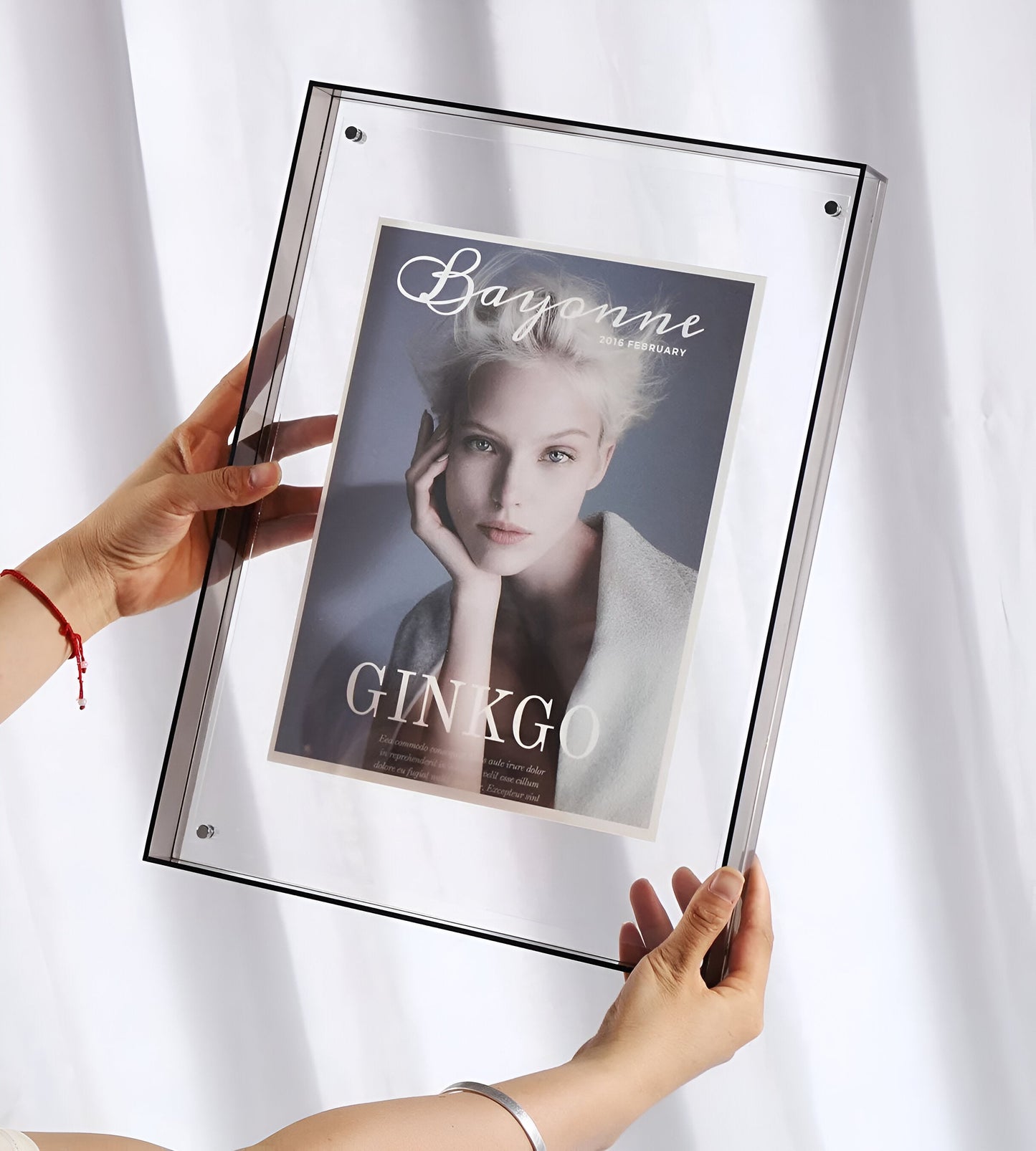 Lumio – Transparante Acryl Fotolijst met Minimalistisch Design