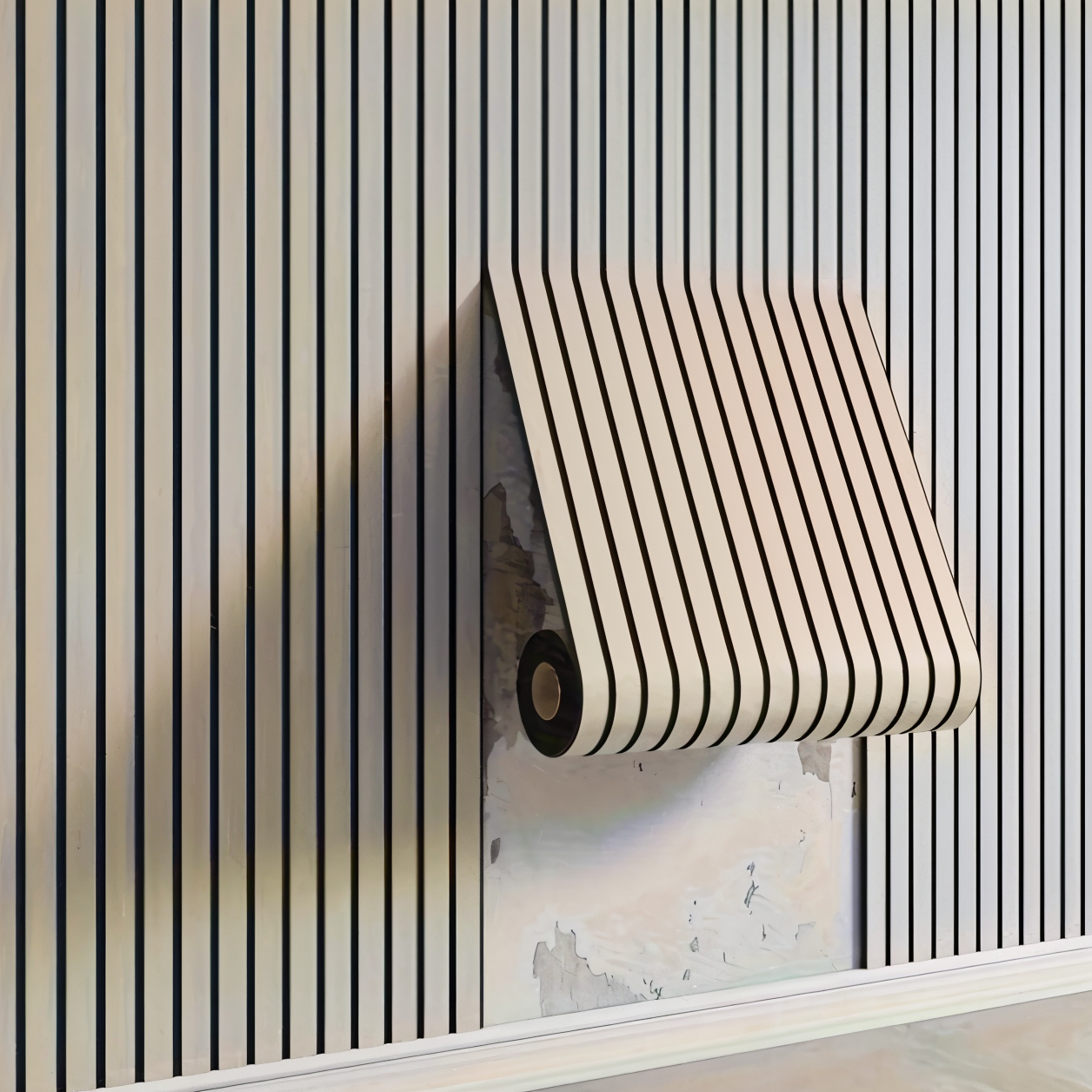 3D Akoestische Wandpanelen – Zelfklevende Decoratieve Panelen