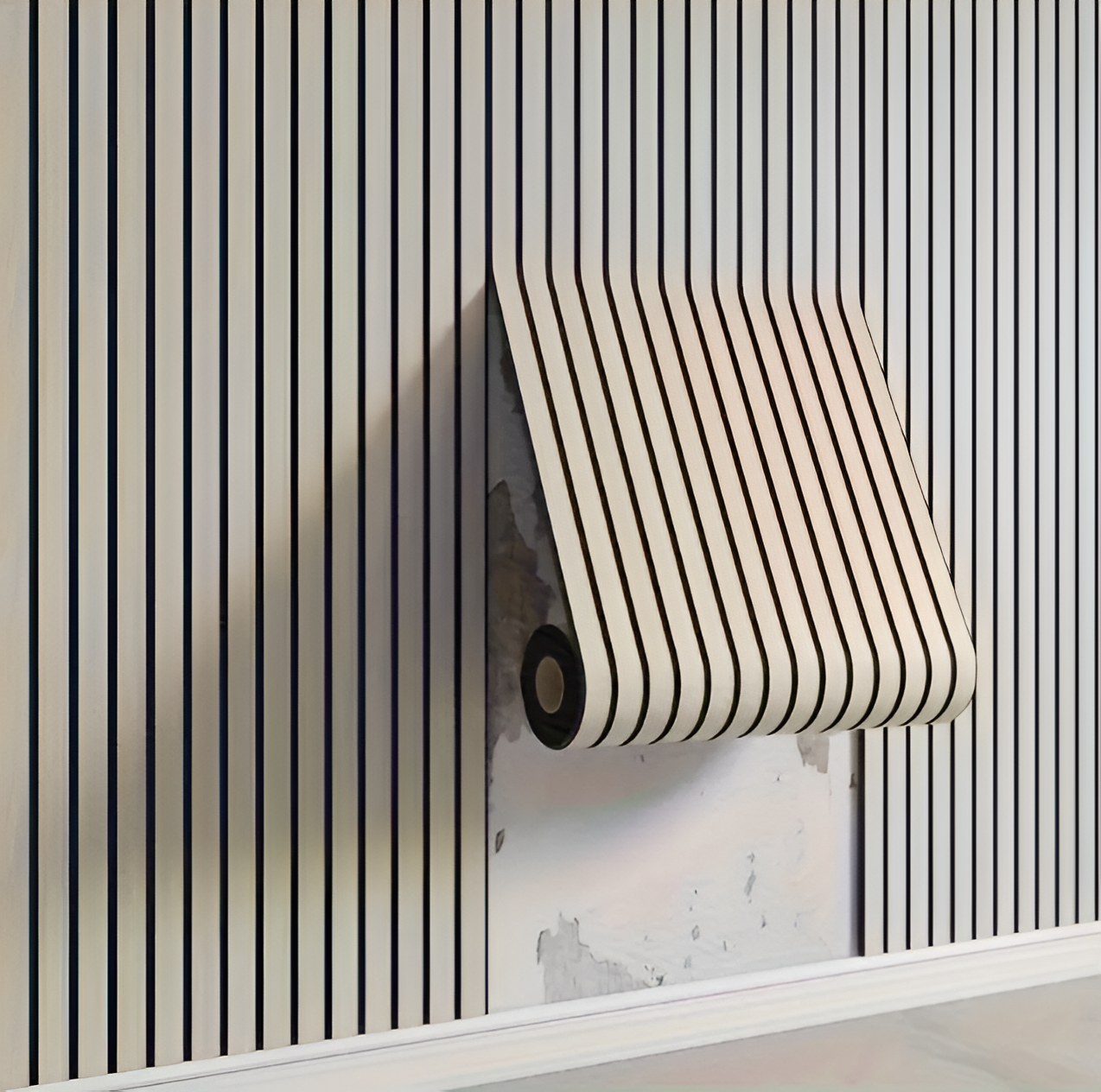 3D Akoestische Wandpanelen – Zelfklevende Decoratieve Panelen