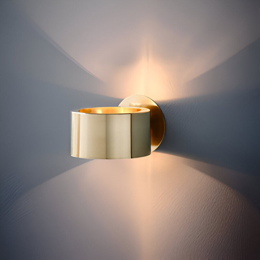 Gouden Wandlamp met Modern Scandinavisch Design