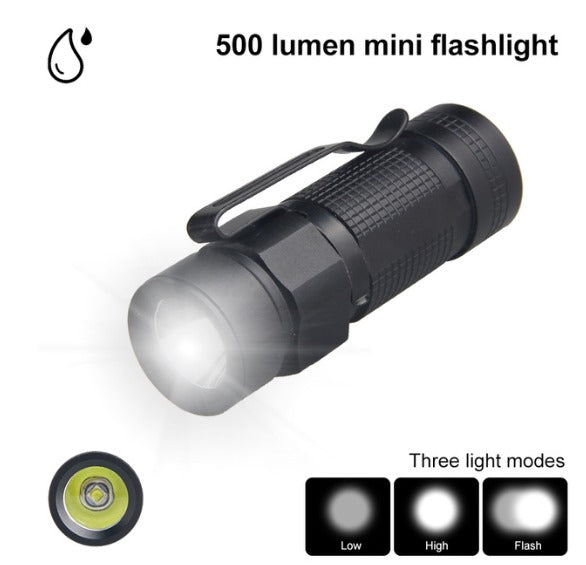 Oplaadbare LED Zaklamp – Krachtig, Compact & Betrouwbaar