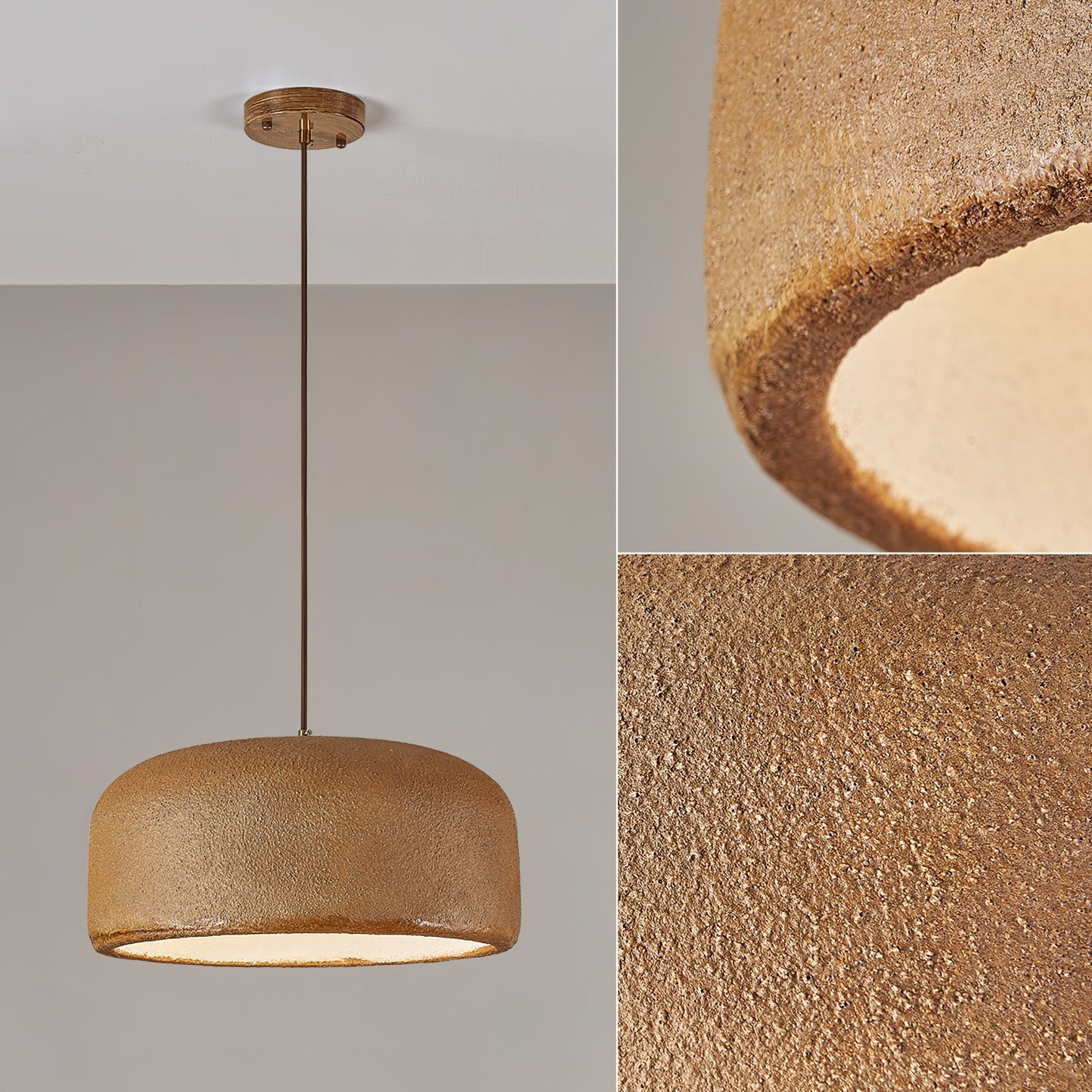 Organische Design Hanglamp van Resin – Moderne Natuurlijke Sfeerverlichting