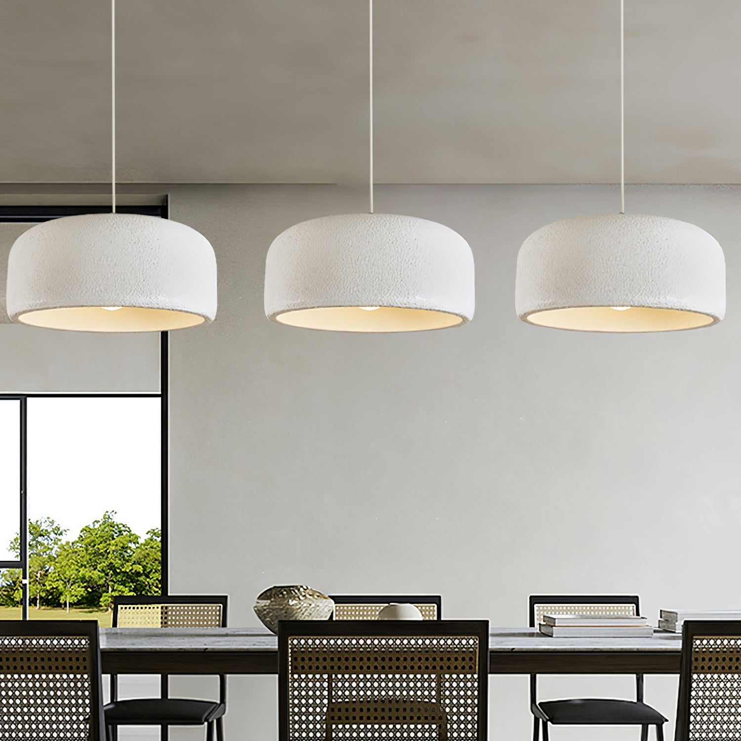Organische Design Hanglamp van Resin – Moderne Natuurlijke Sfeerverlichting