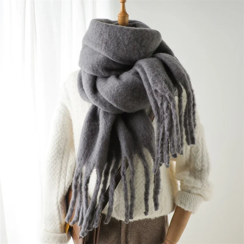 Dames Sjaal met Warm & Stijlvol Design voor Herfst en Winter