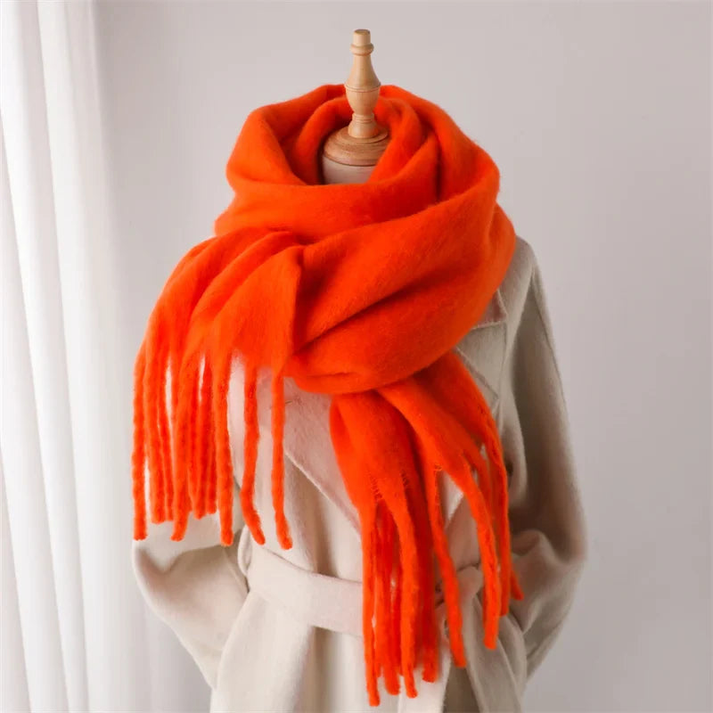 Dames Sjaal met Warm & Stijlvol Design voor Herfst en Winter