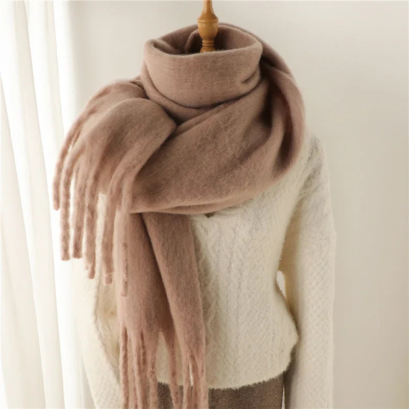 Dames Sjaal met Warm & Stijlvol Design voor Herfst en Winter