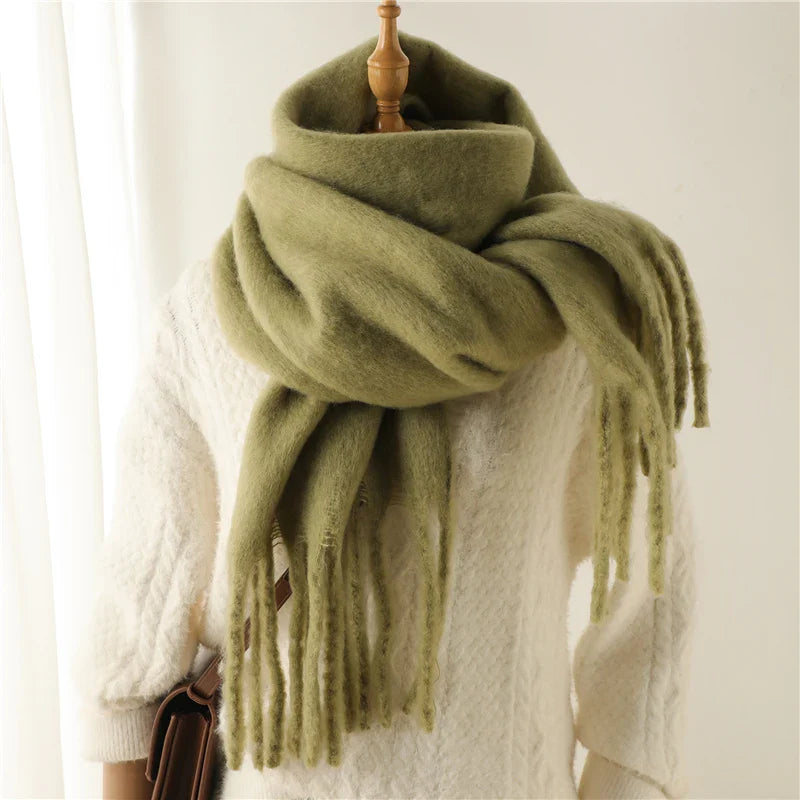 Dames Sjaal met Warm & Stijlvol Design voor Herfst en Winter