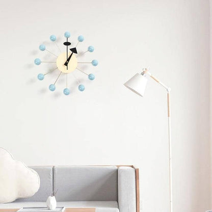 Minimalistische Abstracte Wandklok - Scandinavisch Design - 32CM